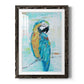 Island Parrot I - Premium Framed Print - Distressed Barnwood Frame - Ready to Hang