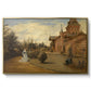 The Country House of Gustave Coûteaux, 1871 - Floater Framed Canvas Print
