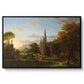 The Return, 1837 - Floater Framed Canvas Print