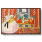 The Lute (Le luth), 1943 - Floater Framed Canvas Print