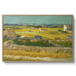 The Harvest, 1888 - Floater Framed Canvas Print