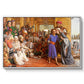 The Finding of the Saviour in the Temple, 1854-1860 - Floater Framed Canvas Print