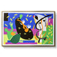 The Sorrows of the King, 1952 - Floater Framed Canvas Print