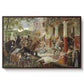 Onslaught of the Tartars, c. 1938 - Floater Framed Canvas Print
