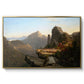 Scene from “The Last of the Mohicans”, 1827 - Floater Framed Canvas Print