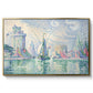 The Green Towers (Les tours vertes, la Rochelle), 1913 - Floater Framed Canvas Print