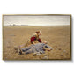 Worn Out (Udslidt), 1889 - Floater Framed Canvas Print