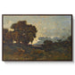 Sunset on the Allier (Soleil couchant sur l'Allier), 1904 - Floater Framed Canvas Print