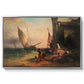 Fisherman's Family from Chioggia, 1838 - Floater Framed Canvas Print