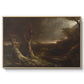 Tornado in an American Forest, 1835 - Floater Framed Canvas Print