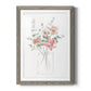 Whimsical Wildflowers I - Premium Framed Print - Distressed Barnwood Frame - Ready to Hang