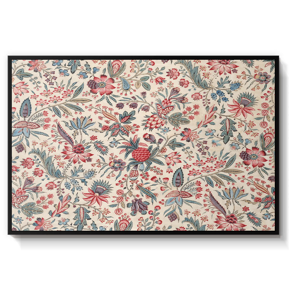 Anaras - Cream, c. 1775-1800 - Floater Framed Canvas Print