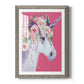 Unicorn II - Barnwood Framed Art Print