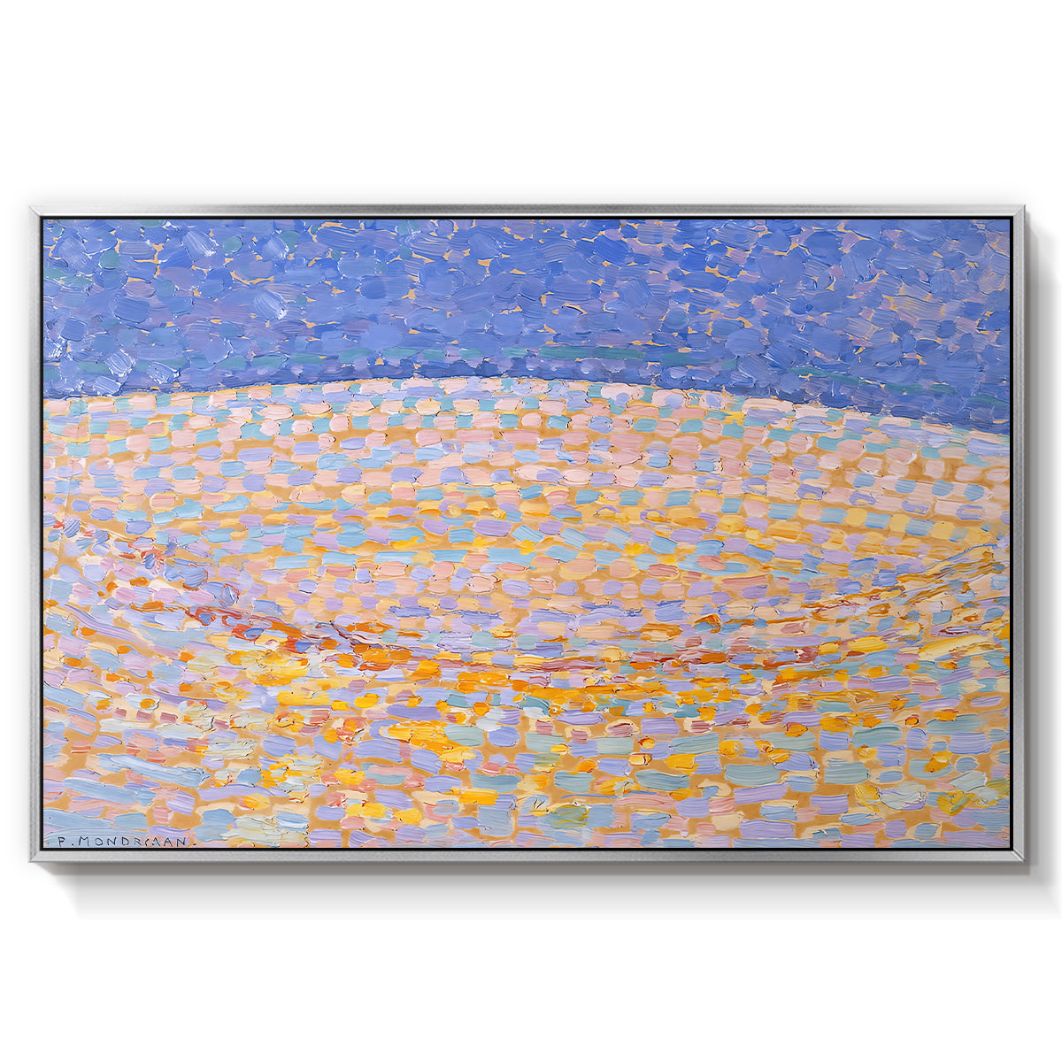 Dune III, 1909 - Floater Framed Canvas Print