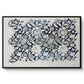 Watercolour for Printed Fabric Design: Wey, c. 1882-1883 - Floater Framed Canvas Print