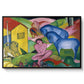 The Dream, 1912 - Floater Framed Canvas Print