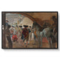 Before the Bullfight (Antes de la corrida), c. 1900 - Floater Framed Canvas Print