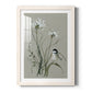 Bouquet of Grace Bird II - Barnwood Framed Art Print