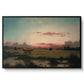 The Marshes at Rhode Island, 1866 - Floater Framed Canvas Print