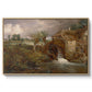 Parham Mill, Gillingham, 1826 - Floater Framed Canvas Print