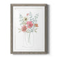 Whimsical Wildflowers II - Premium Framed Print - Distressed Barnwood Frame - Ready to Hang