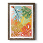 Tropical Foliage I - Premium Framed Print - Distressed Barnwood Frame - Ready to Hang