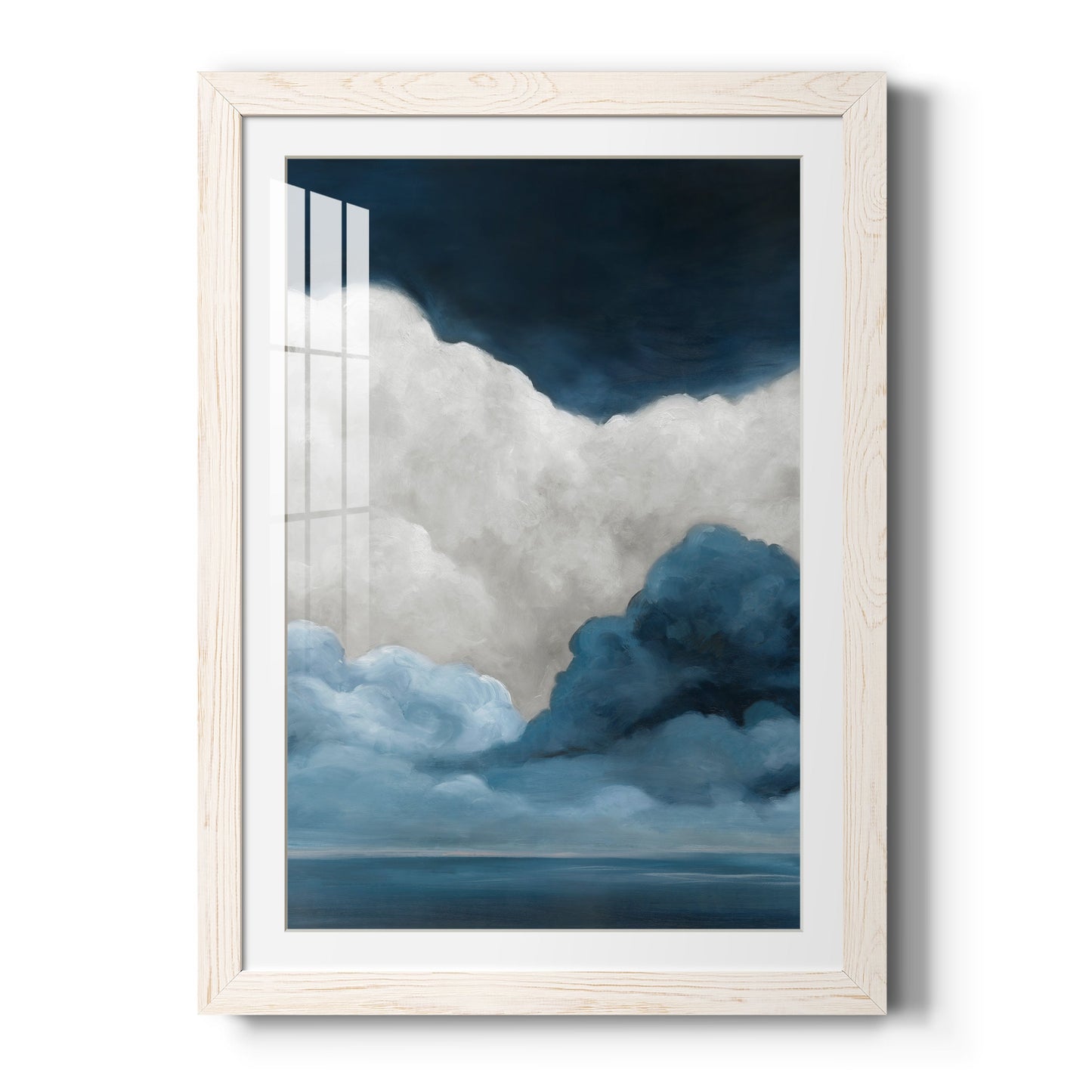 Nature's Drama I - Premium Framed Print - Distressed Barnwood Frame - Ready to Hang