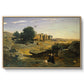 Hagar in the Wilderness, 1835 - Floater Framed Canvas Print