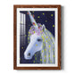 Unicorn IV - Premium Framed Print - Distressed Barnwood Frame - Ready to Hang