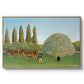 Meadlowland (The Pasture), 1910 - Floater Framed Canvas Print