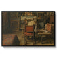 The Retoucher (The Restorer), 1876 - Floater Framed Canvas Print