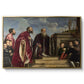 The Vendramin Family Venerating a Relic of the True Cross, c. 1540-1545 - Floater Framed Canvas Print