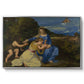 The Aldobrandini Madonna, 1532 - Floater Framed Canvas Print