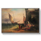 Fisherman's Family from Chioggia, 1838 - Floater Framed Canvas Print