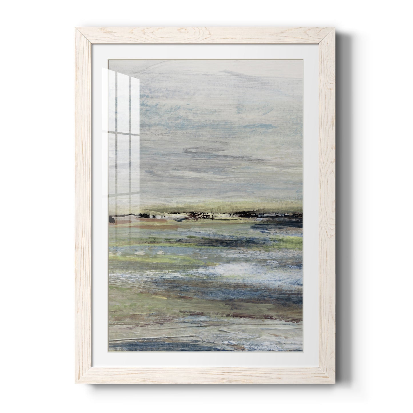 Wetlands I - Barnwood Framed Art Print
