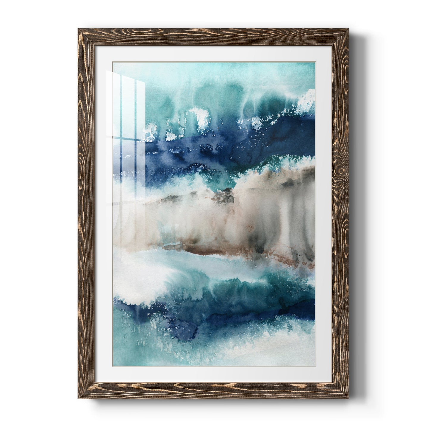Shifting Sands - Barnwood Framed Art Print