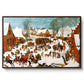 Massacre of the Innocents, c. 1565-1567 - Floater Framed Canvas Print