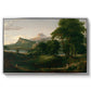 The Course of Empire: The Arcadian or Pastoral State, 1834 - Floater Framed Canvas Print