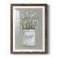 Bouquet of Grace Bucket Together - Barnwood Framed Art Print