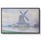 Mill of Edam (Moulin d'Edam), 1896 - Floater Framed Canvas Print