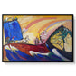 Painting with Troika, 1911 - Floater Framed Canvas Print