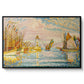 The Lighthouse at Groix, 1925 - Floater Framed Canvas Print