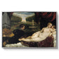 Venus with an Organist and Cupid, c. 1555 - Floater Framed Canvas Print