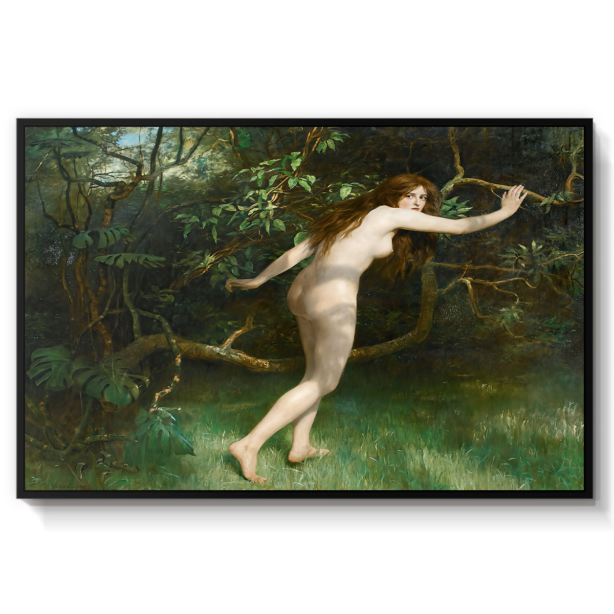 Eve, 1911 - Floater Framed Canvas Print