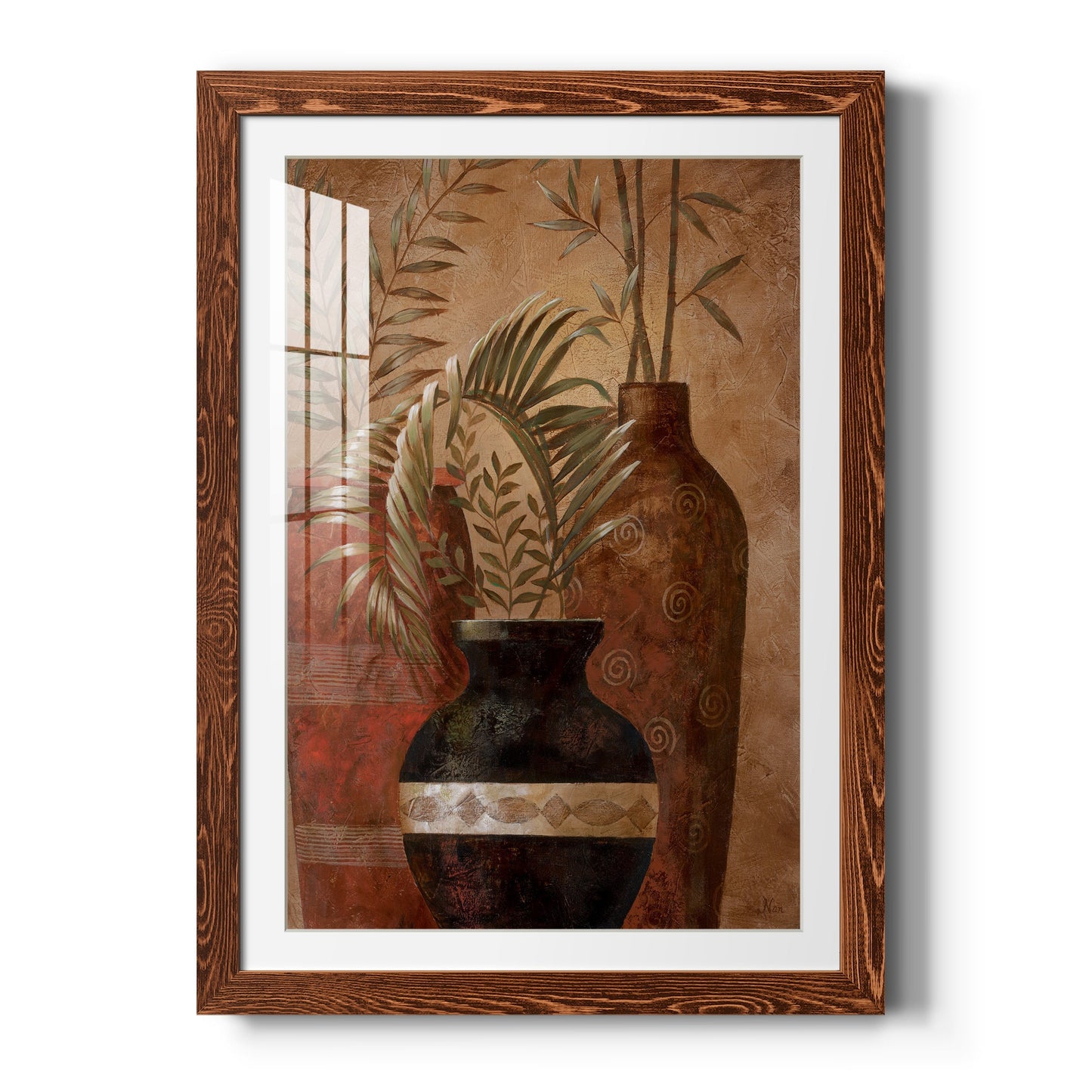 Exotic Vacation II - Barnwood Framed Art Print