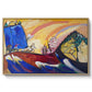 Painting with Troika, 1911 - Floater Framed Canvas Print
