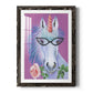 Unicorn III - Barnwood Framed Art Print