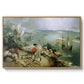 Landscape with the Fall of Icarus, c. 1560 - Floater Framed Canvas Print