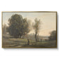 Landscape (Souvenir of les landes), c. 1872 - Floater Framed Canvas Print