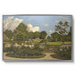 The Painter's Garden at Saint-Privé, 1886 - Floater Framed Canvas Print